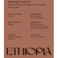 SELEZIONE ETIOPIA 250g grani